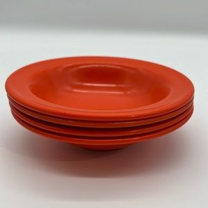 Vintage Set of 4 DURAWARE salad bowl dessert bowl berry bowl 5 inch Mid century